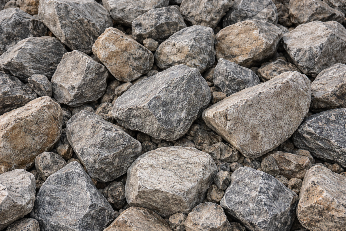 Riprap boulders