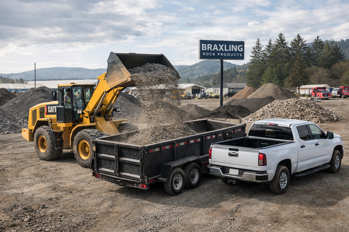 Rock products yard